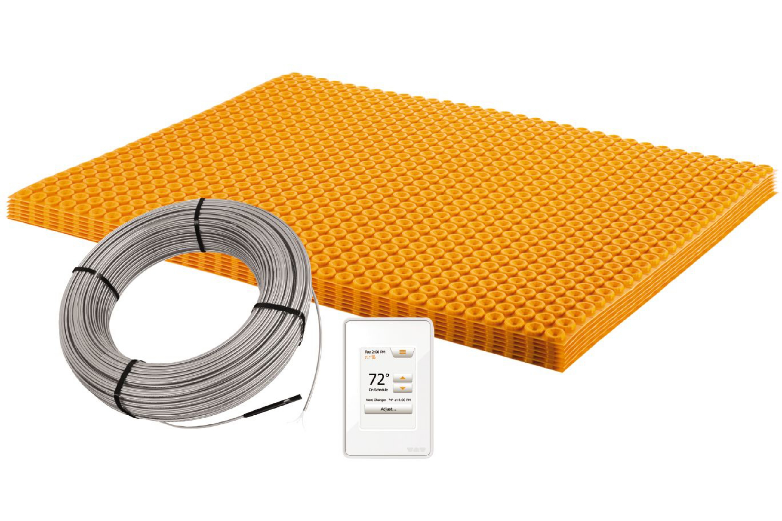 Schluter Ditra-Heat Kit 60.3 Pc Membrane + 37.5 Pc Câble DHEKRT12056